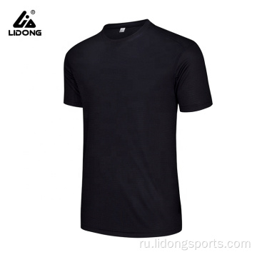 Мужчины стройная спортивная спортивная футболка